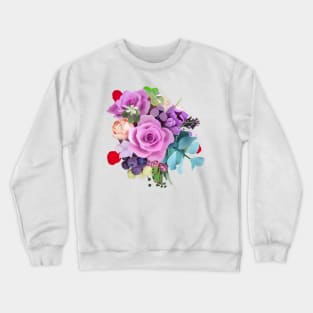 Bouquet of flowers Crewneck Sweatshirt